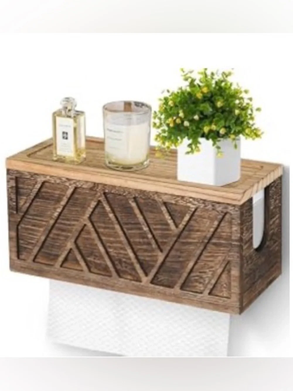 Wooden Home Hand Towel Dispenser